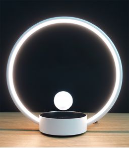 LAMPE LED CIRCLO - BASE COULEUR BLANCHE SATINEE