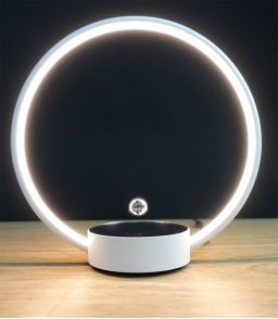 LAMPE LED CIRCLO - BASE COULEUR BLANCHE SATINEE