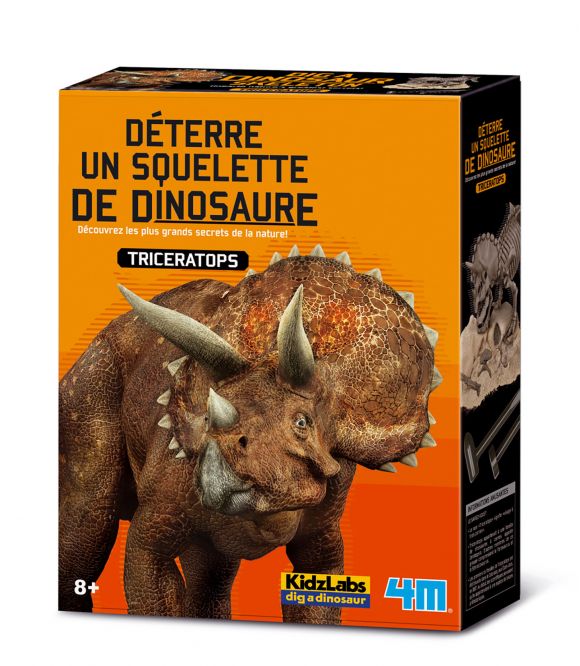 KIT DETERRE TON DINOSAURE TRICERATOPS