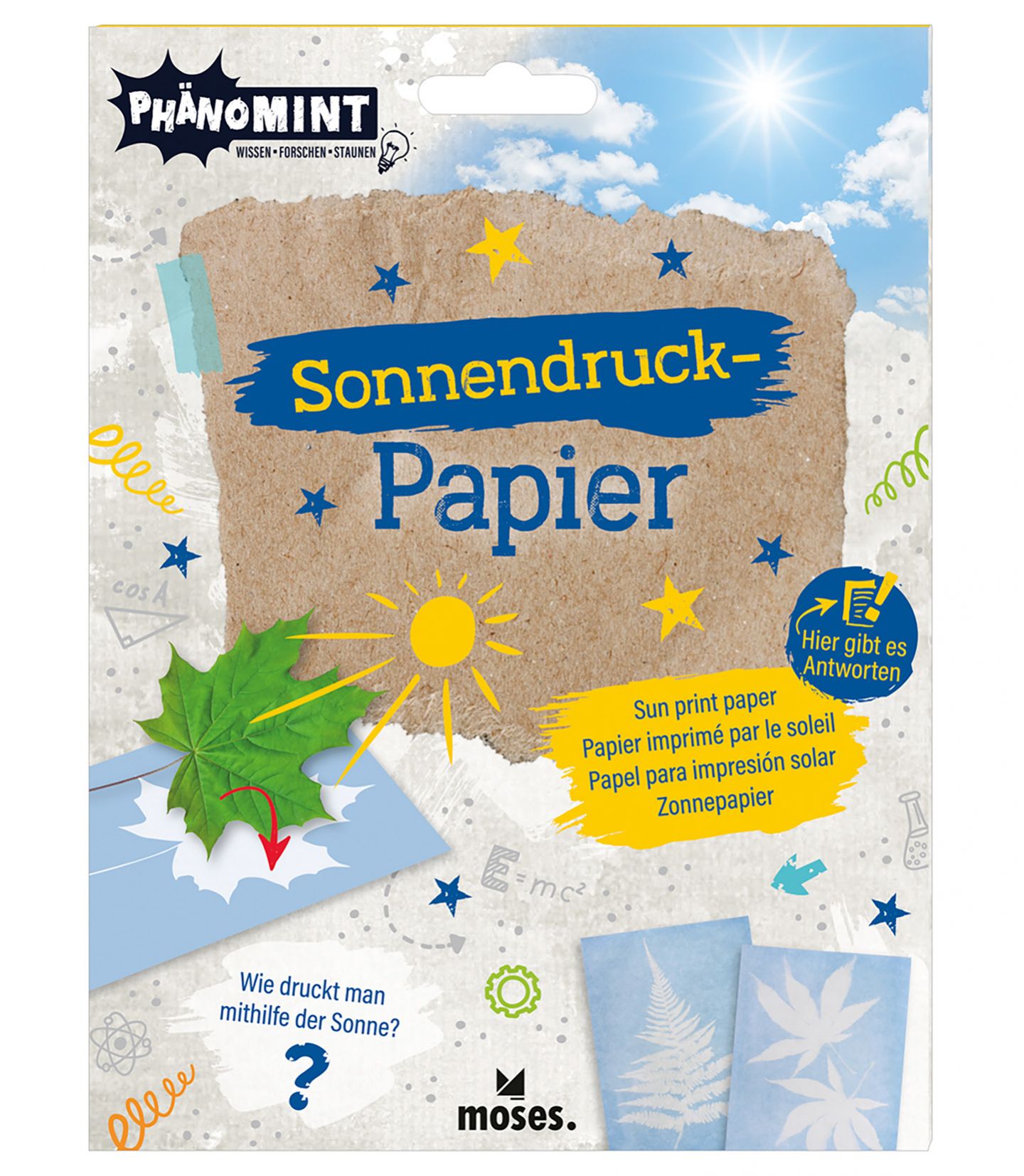 PAPIER A IMPRESSION SOLAIRE - PETIT FORMAT