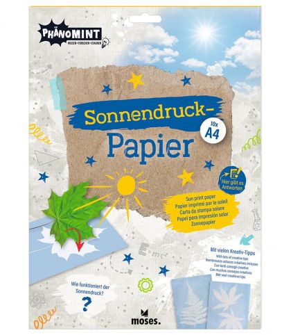 PAPIER A IMPRESSION SOLAIRE - GRAND FORMAT A4