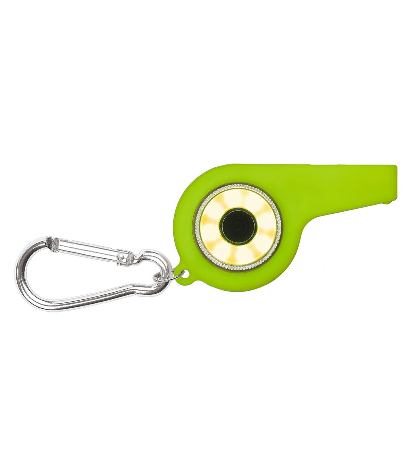 Porte-clés mini lampe led cob aimante à mousqueton Couleur Vert