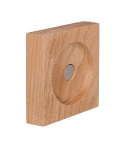 SABLIER MAGNETIQUE AVEC SOCLE EN BOIS