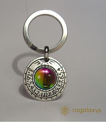 PORTE-CLES CADRAN SOLAIRE SATURNE