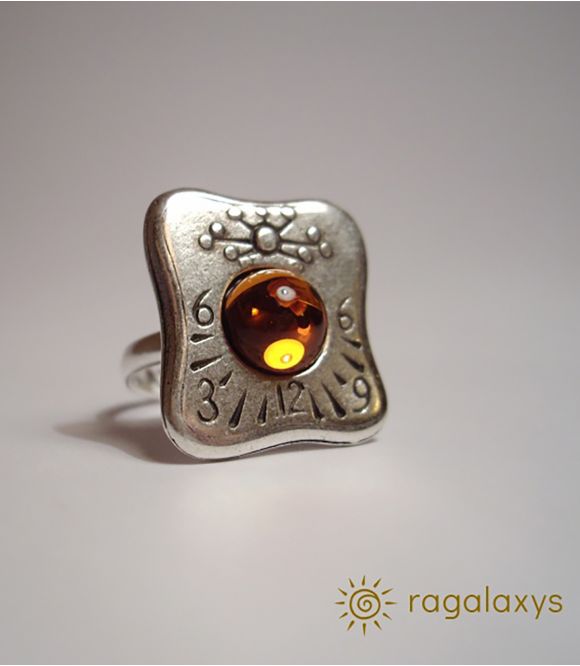 BAGUE CADRAN SOLAIRE RA