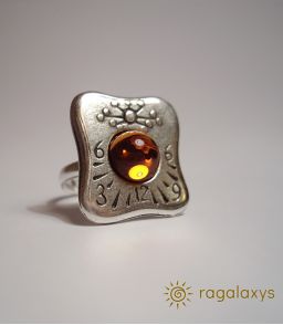 BAGUE CADRAN SOLAIRE RA