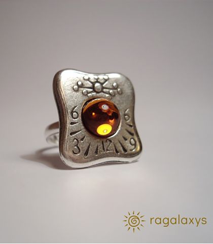 BAGUE CADRAN SOLAIRE RA