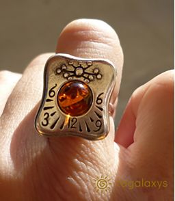 BAGUE CADRAN SOLAIRE RA