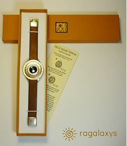 BRACELET CADRAN SOLAIRE TEMPUS BLEU