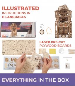 PENDULE TOURBILLON - OBSERVATEUR DU CIEL UGEARS