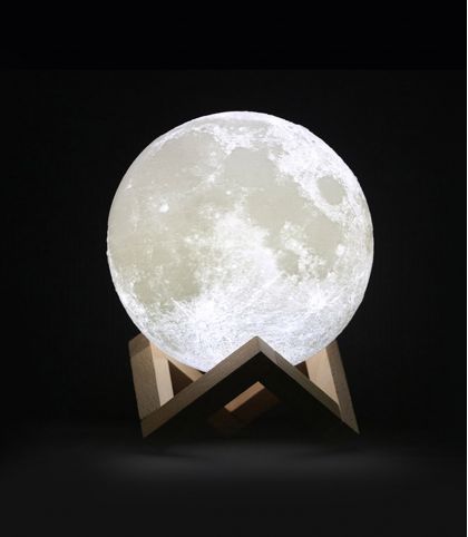 LAMPE DECO LUNE 16 COULEUR 