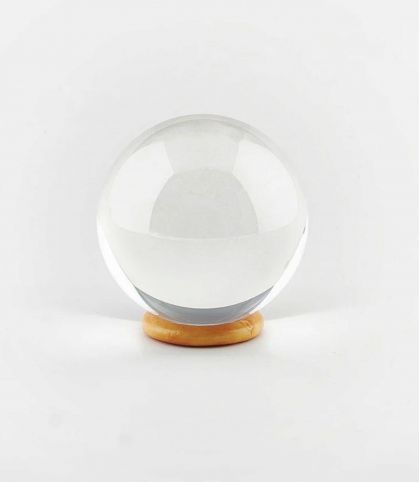 BOULE DE CRISTAL EN VERRE Ø70 MM