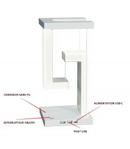 LAMPE LED TENSEGRITE