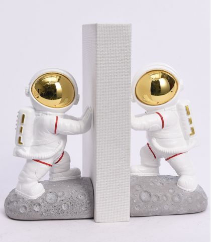 PRESSE-LIVRE ASTRONAUTE OR