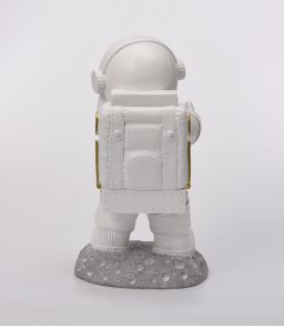 ASTRONAUTE SUPPORT DE BOUTEILLE OR