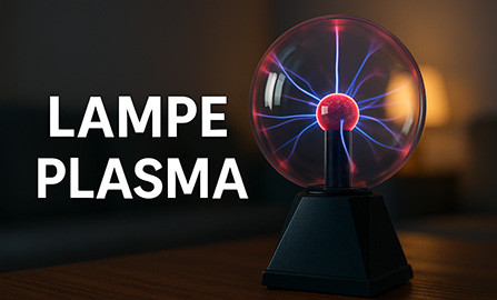 Lampe plasma : science, déco et éclairs électrostatiques | equascience.com