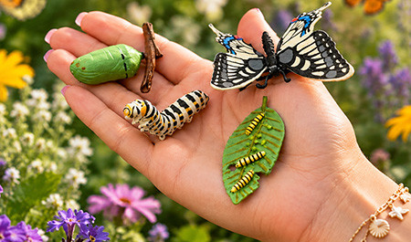 Figurines les cycles de vie